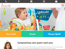Tablet Screenshot of colegioamoremio.com.br